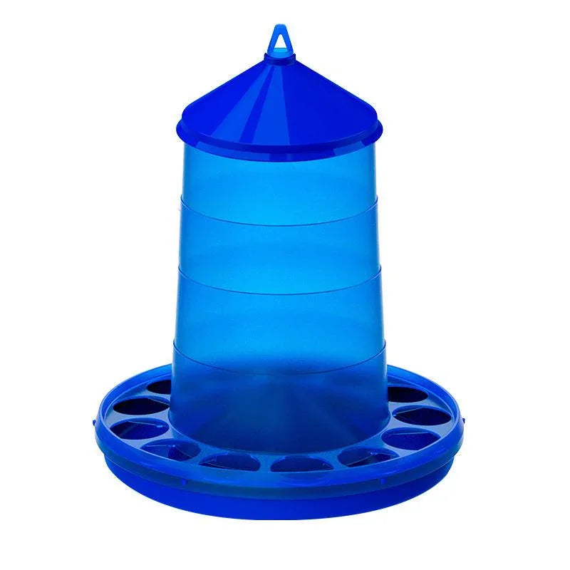 Plastic Poultry Feeder Blue - 16KG