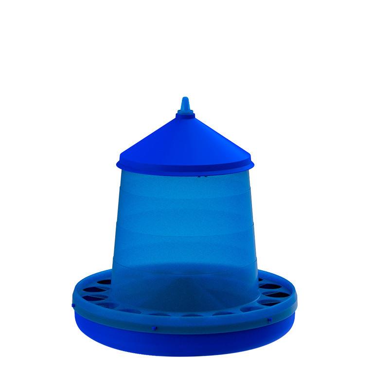 Plastic Poultry Feeder Blue - 8KG