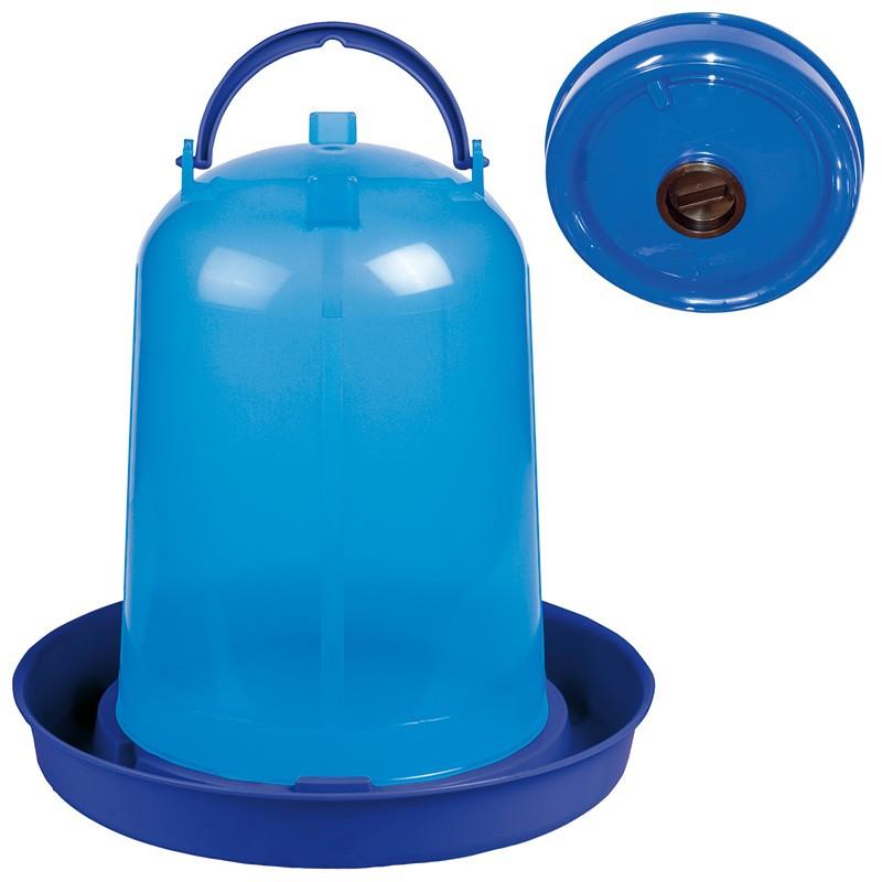Eco Poultry Drinker Blue With Plug - 10L
