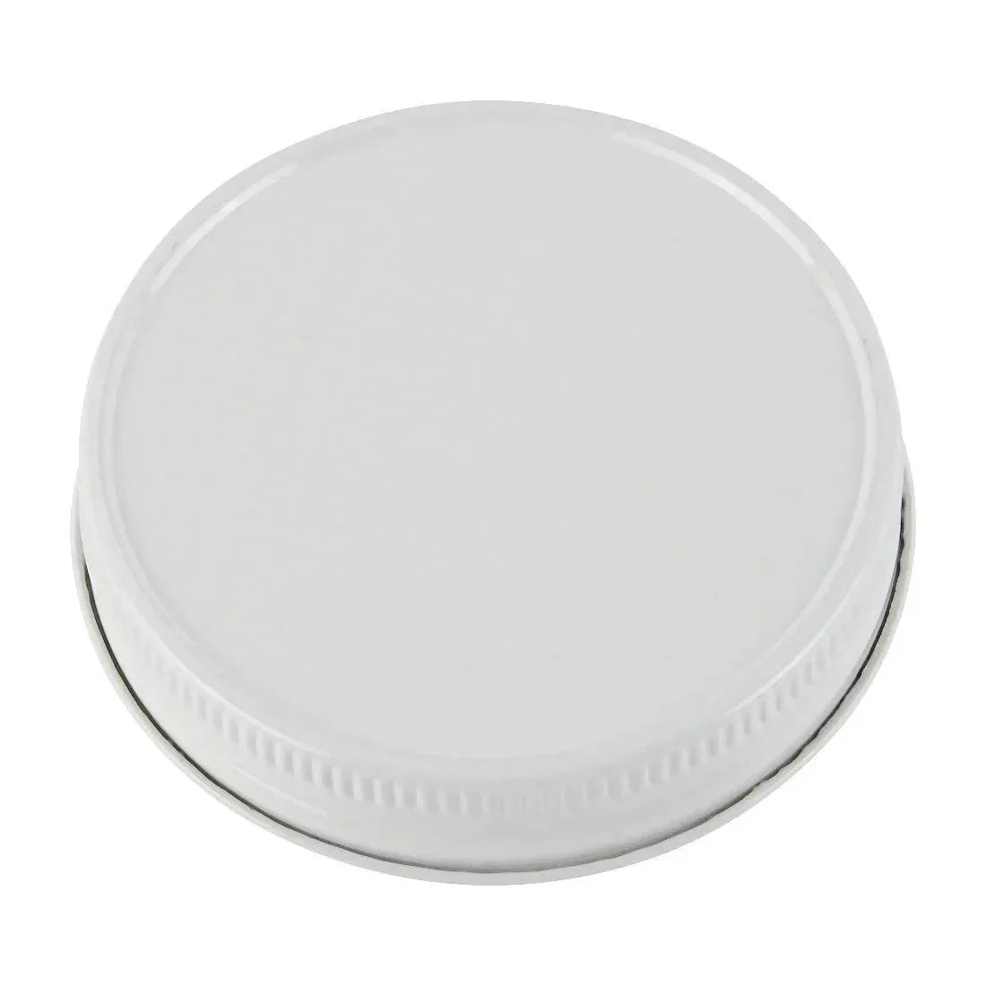 70mm CT Lid with Plastisol Liner WHITE