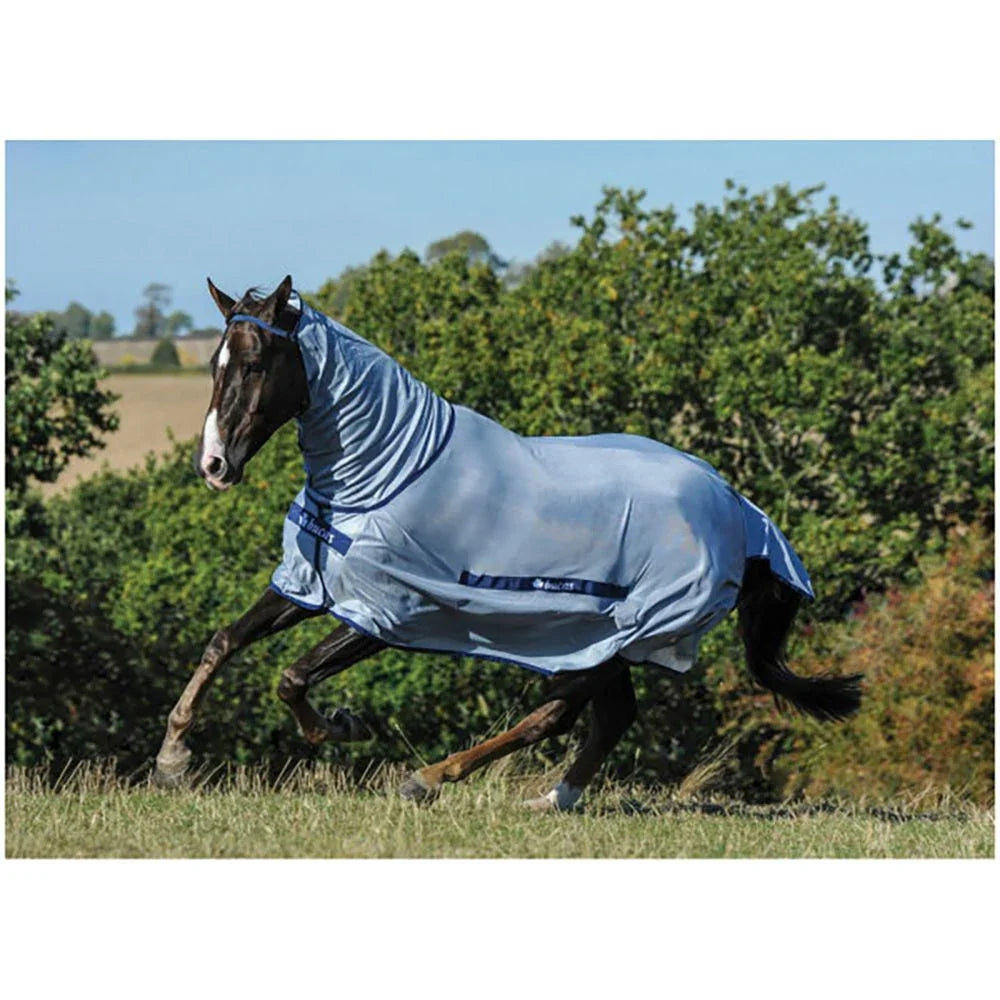 Bucas Rug BuzzOff Blue FN 120cm/5'3