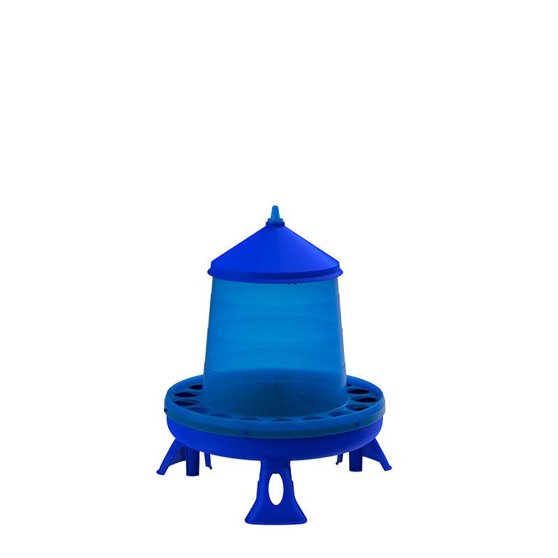Plastic Feeder With Legs Blue - 4KG