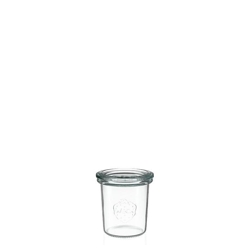 6 X 140ml WECK Sturzglas Jar COMPLETE