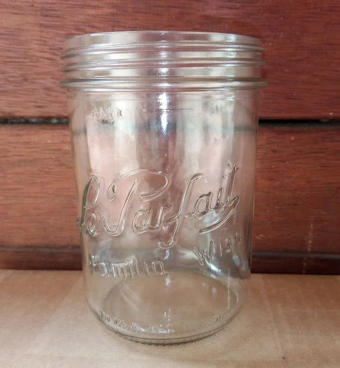 Le Parfait 750ml Familia Wiss Preserving Jar with No Lid (Single)