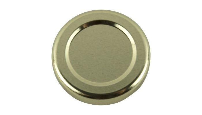 43mm Twist Top Lid in Gold (Single)