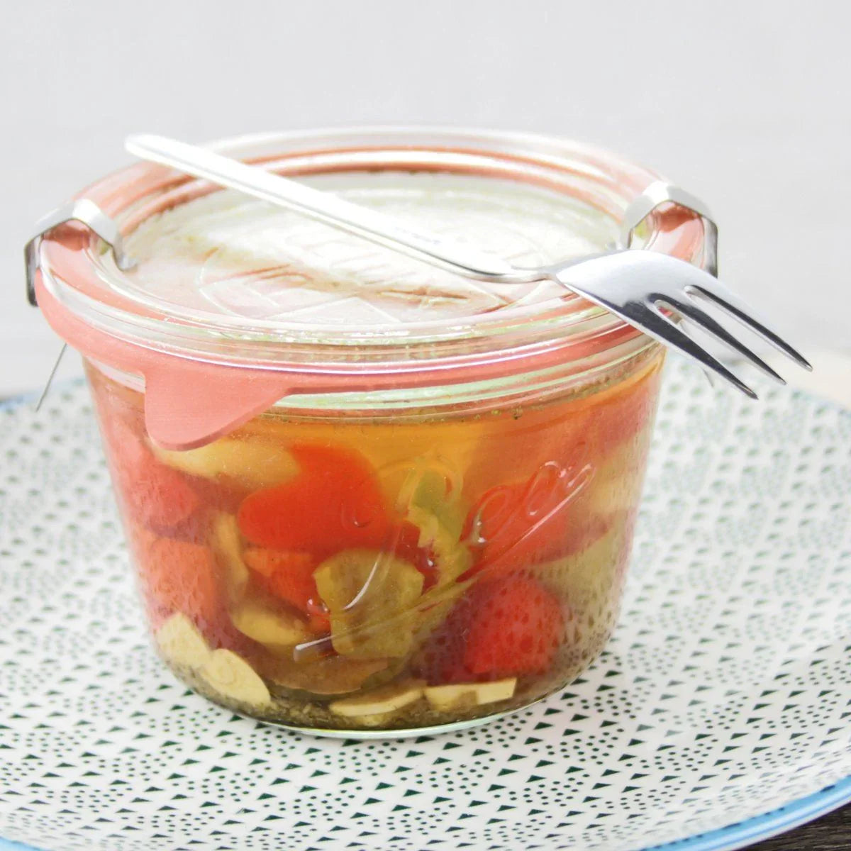 Weck Rex 370ml Tapered Preserving Jar with No Lid (Single)