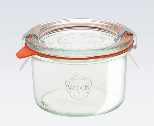 1 x 200ml Tapered Jar Complete - 751 Weck
