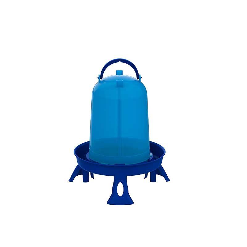 Eco Poultry Drinker With Legs Blue - 5L