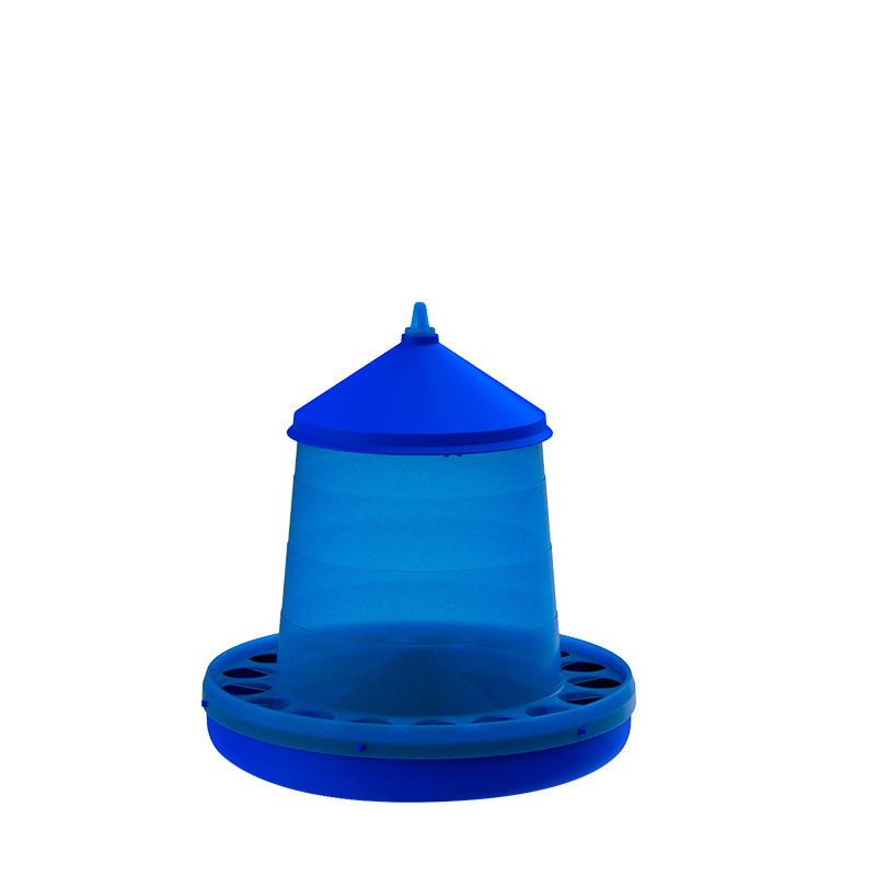 Plastic Poultry Feeder Blue - 4KG