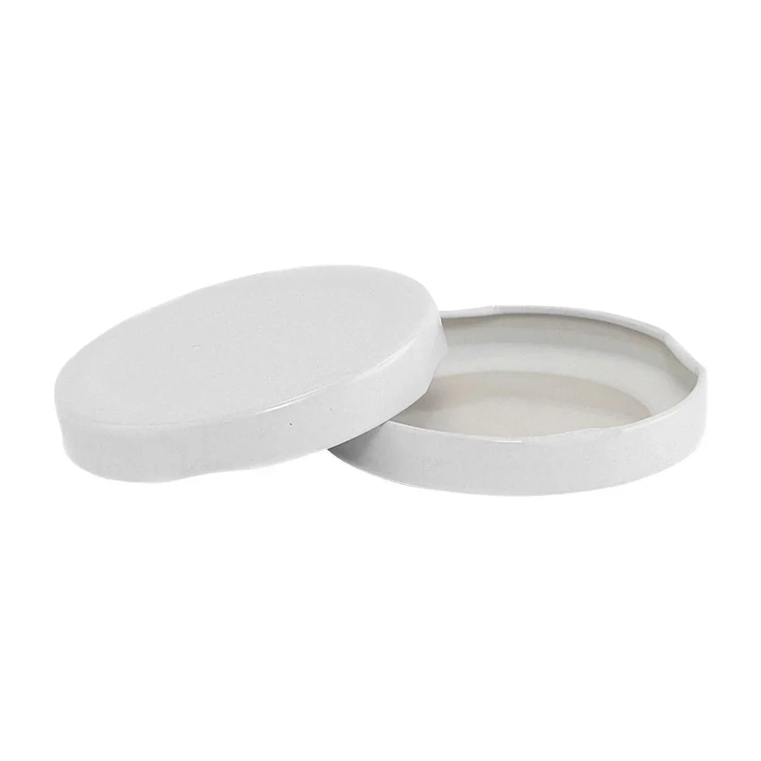 58mm TWIST TOP Lids WHITE