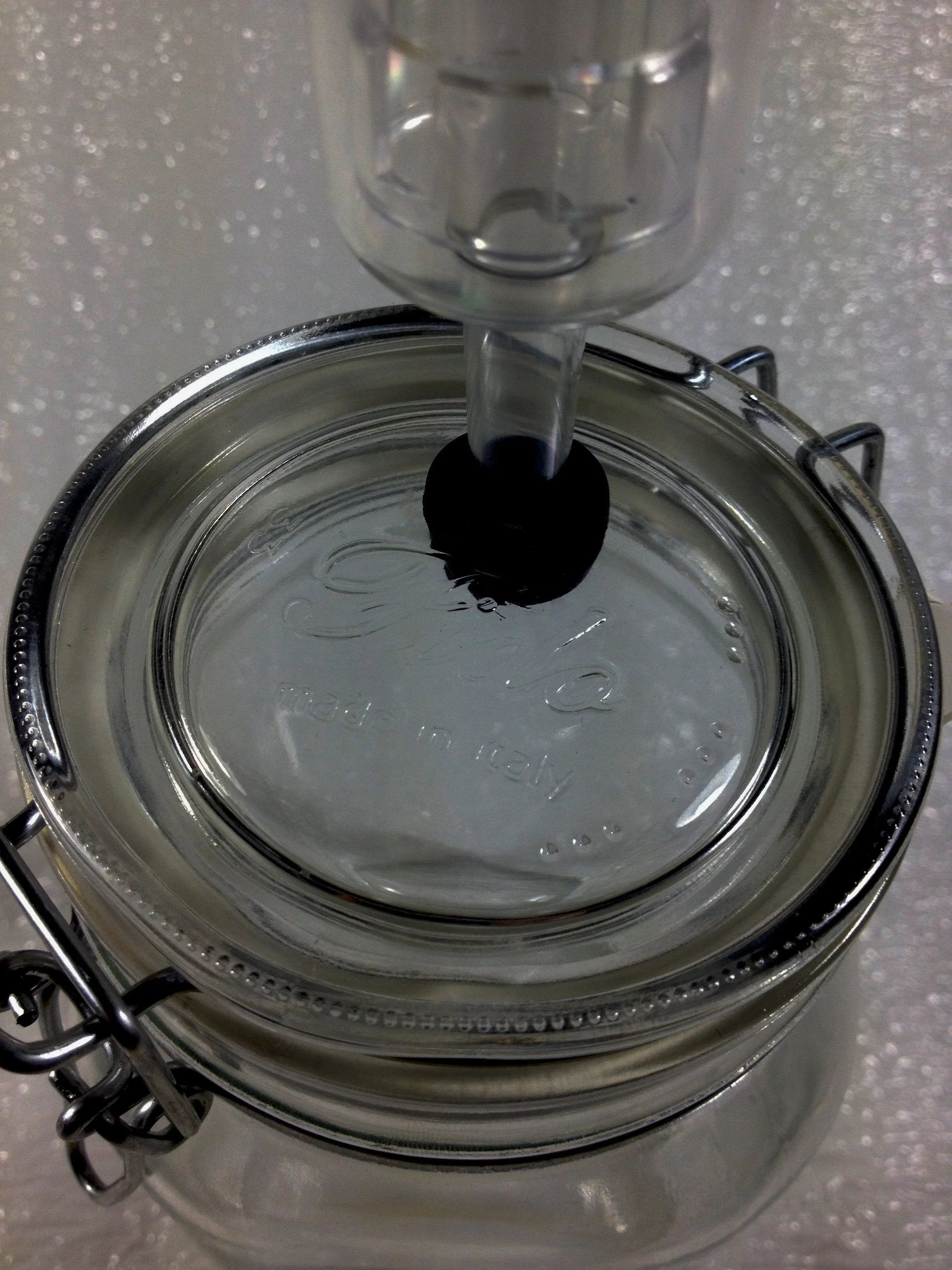 Le Parfait 2000ml (2L) Super Fermenting Jar with Fermenting Lid (Single)
