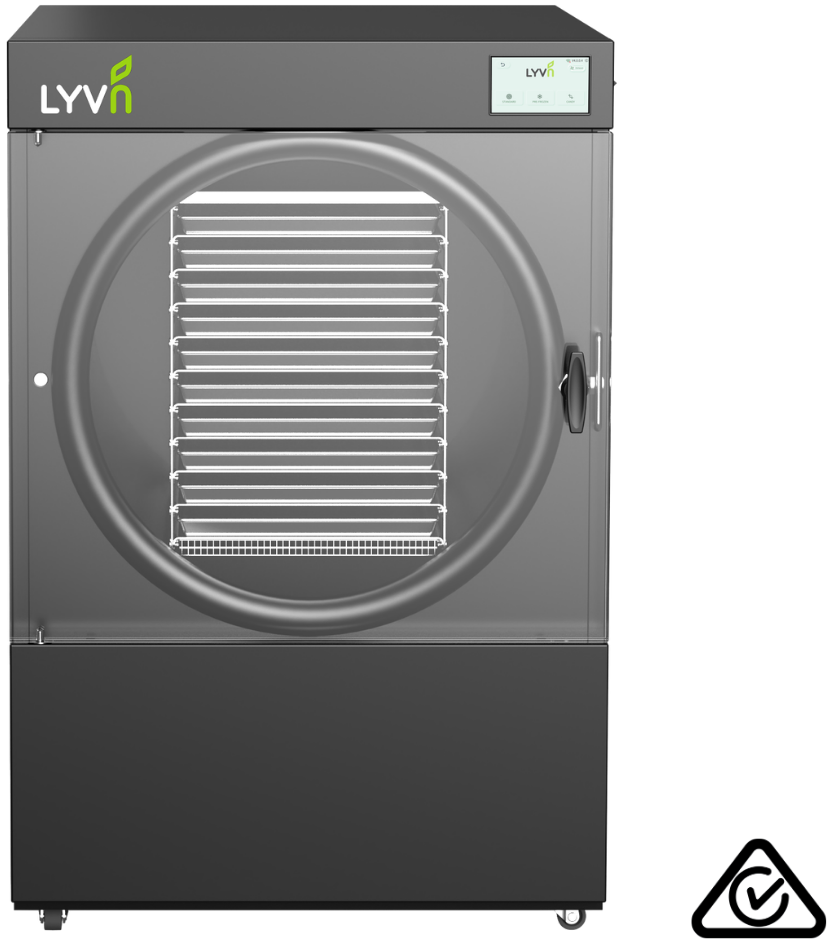 LYVN™ Commercial Freeze Dryer X-Large Black, 10 Tray Model