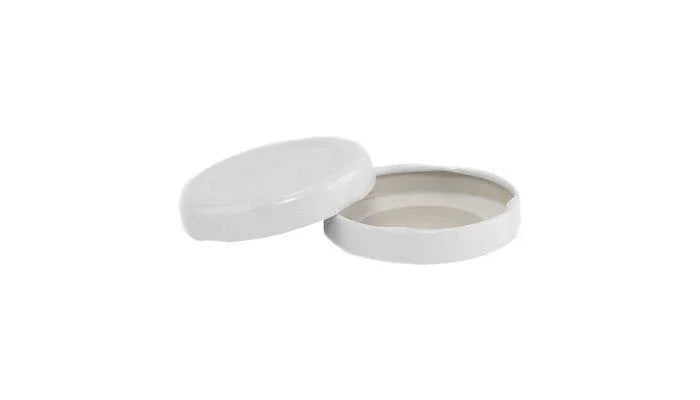 43mm TWIST TOP Lids WHITE