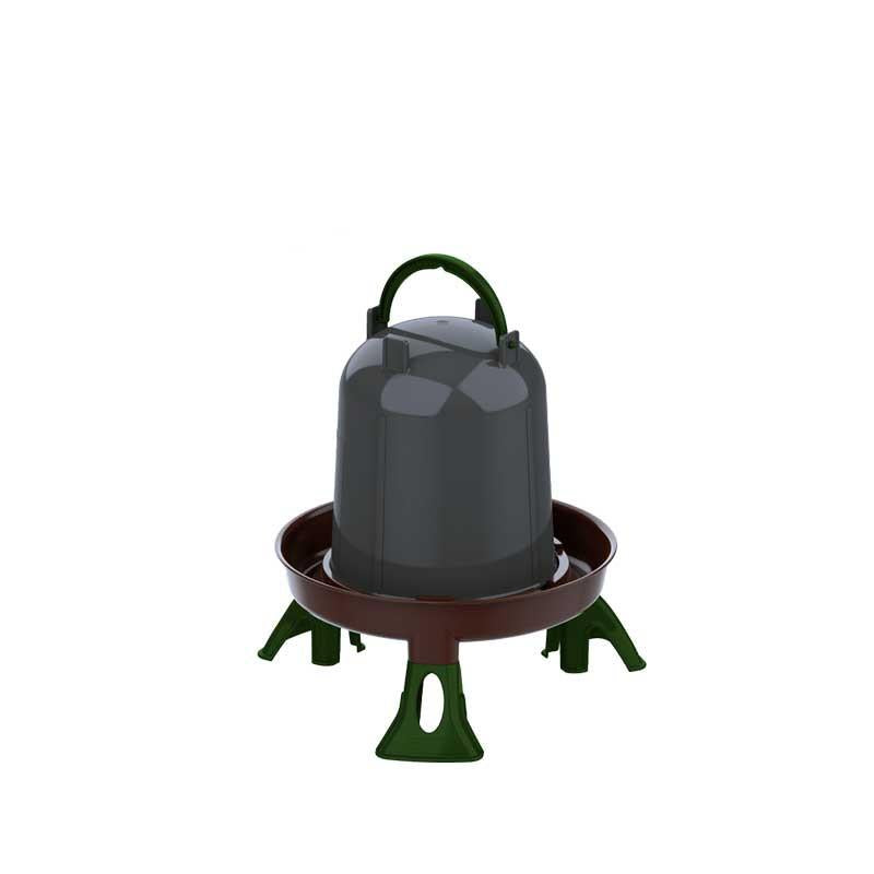 Eco Recycled Poultry Drinker - 1.5L With Legs