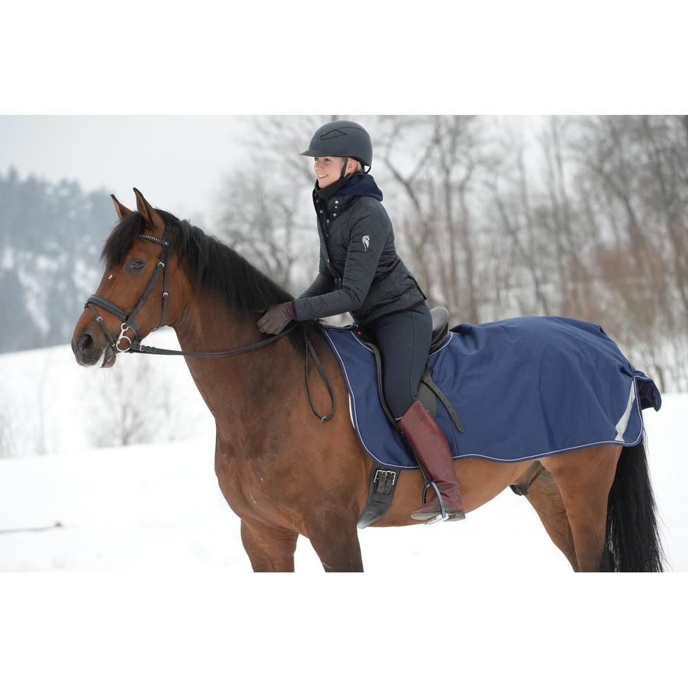 Bucas Riding Rug Large Navy