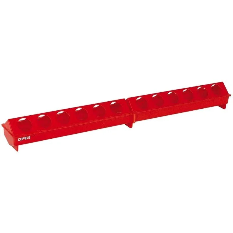 Plastic Feeder For Chicks - 1M Round Holes