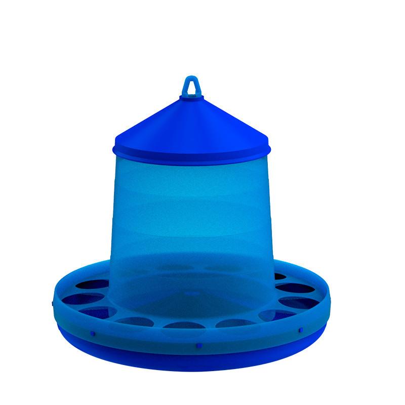 Plastic Poultry Feeder Blue - 12KG