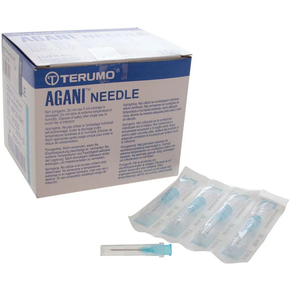 Needles Disp Terumo Agani 23Gx5/8" 100pk