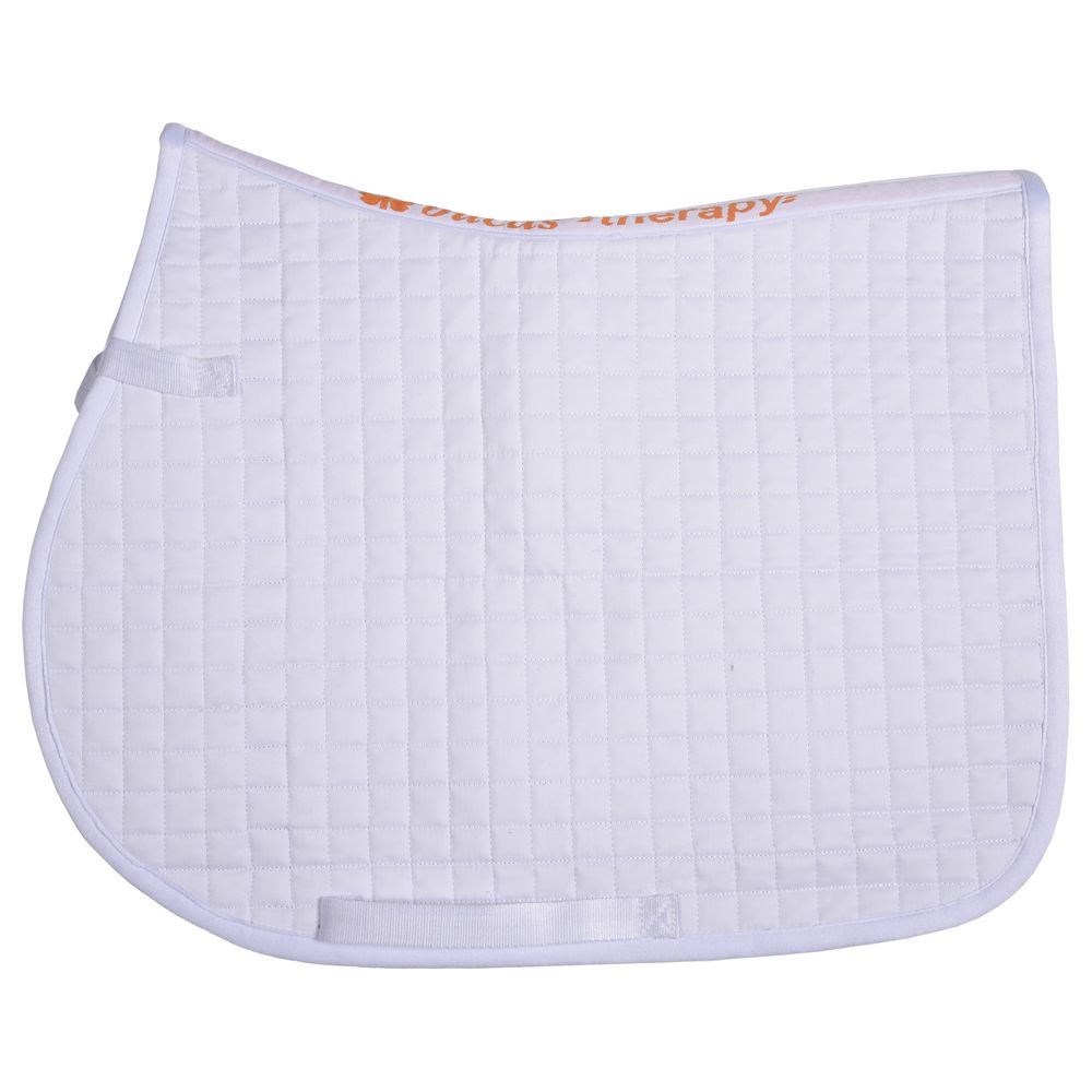 Bucas Therapy Saddle Pad Jump/AP White