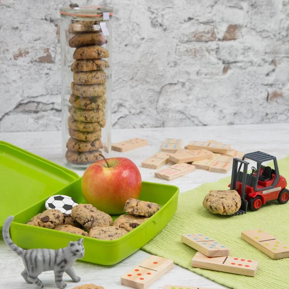 6 X 600ml WECK Cylinder Jar COMPLETE