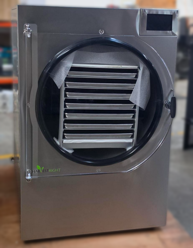 Refurbished Harvest Right PRO X-Large Home Freeze Dryer - Stainless Steel with XL Premier Industrial Pump, Latest 7 Tray Model