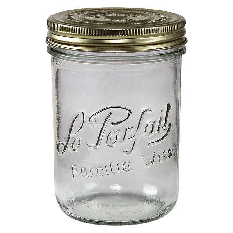Le Parfait 750ml Familia Wiss Preserving Jar with Lid and Band (Single)