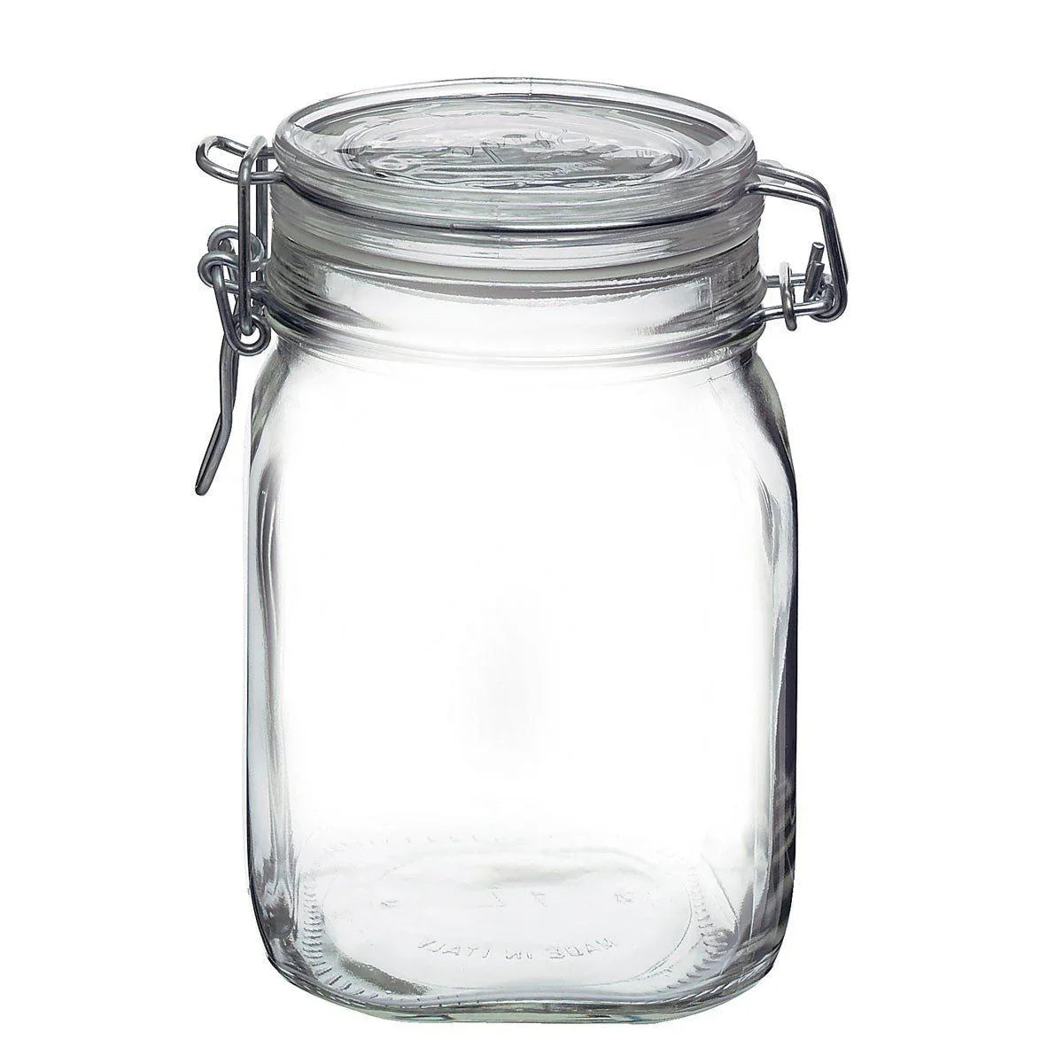 Bormioli Rocco 1000ml (1L) Fido Preserving Jar with Swing Top Lid (Single)