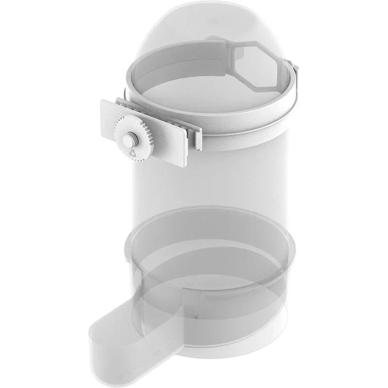 Pigeon Drinker/Feeder 0.8L White with Support