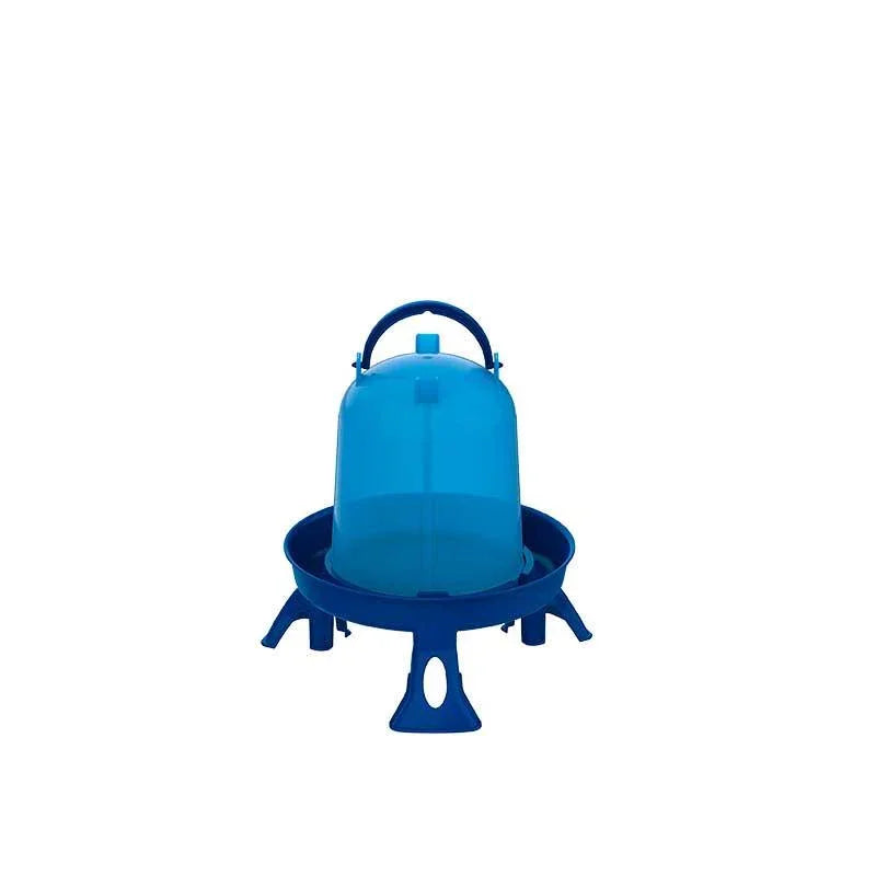 Eco Poultry Drinker With Legs Blue - 1.5 L