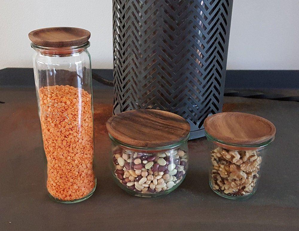 Small Wooden Lids with Seal to Suit Weck Jars Multi Pack 3