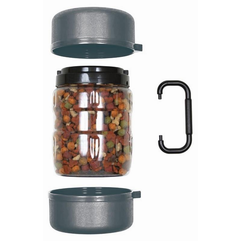 Petipop Travel Set For Pets 1.5L Black