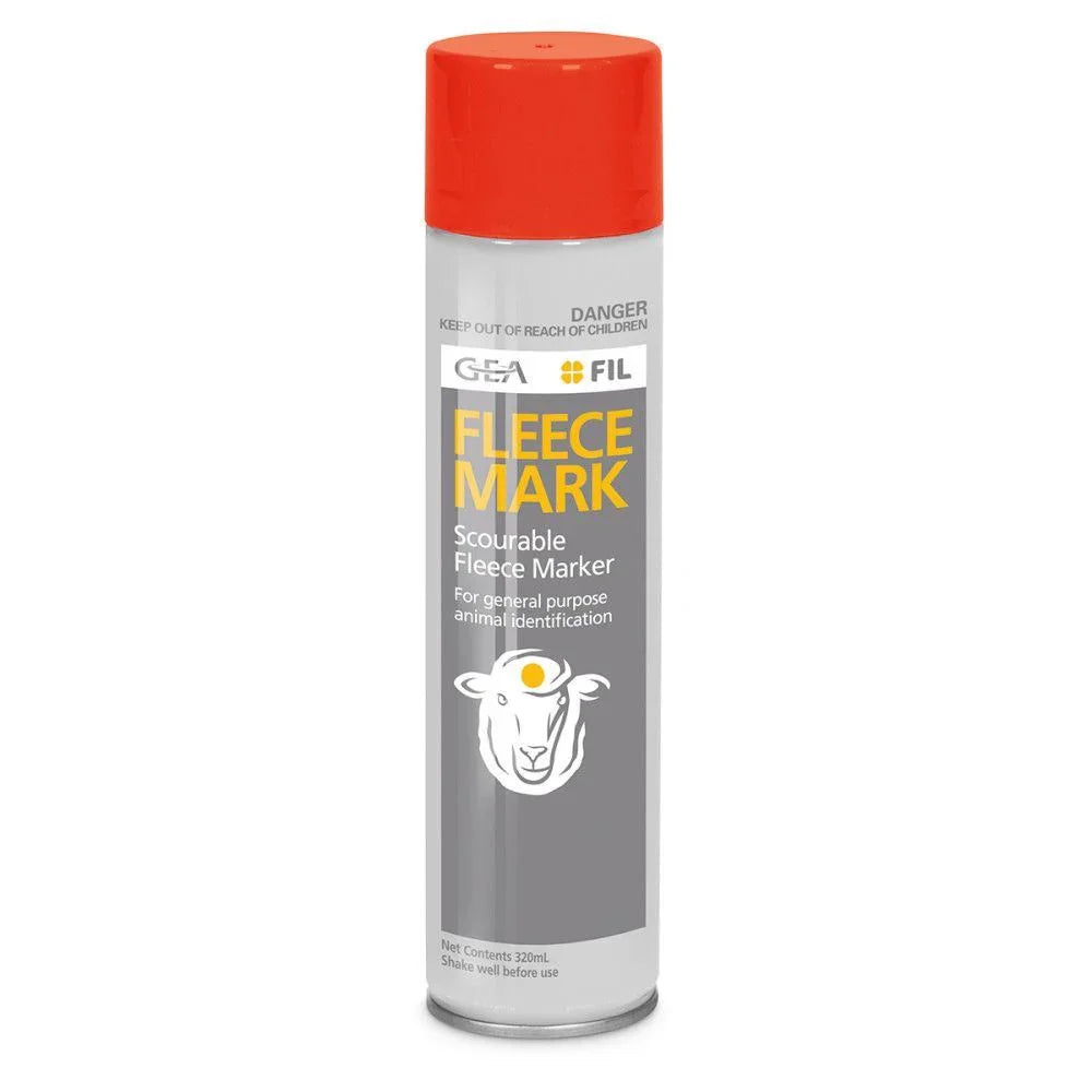FIL Fleece Mark Aerosol Red 320ml