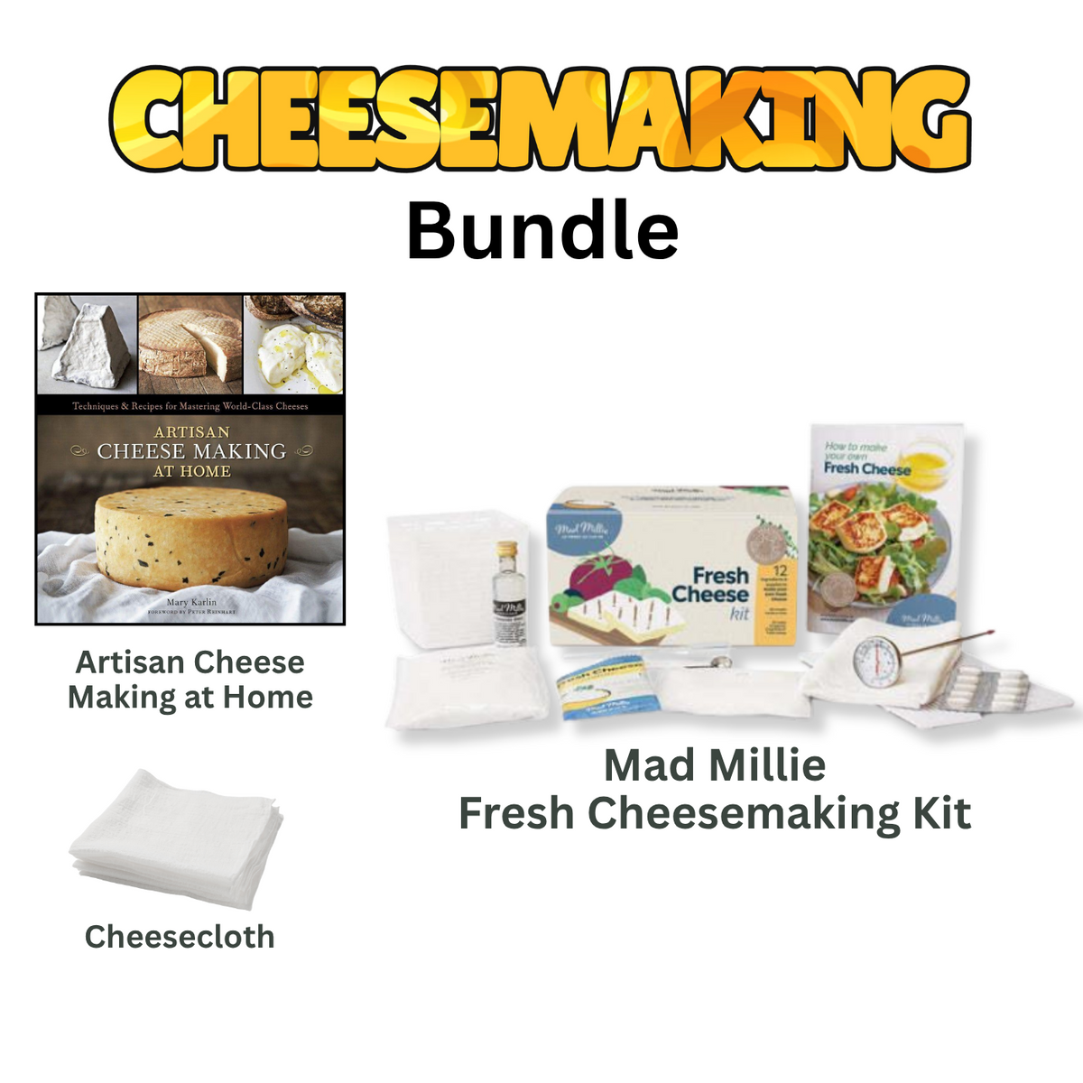 Cheese Making Bundle