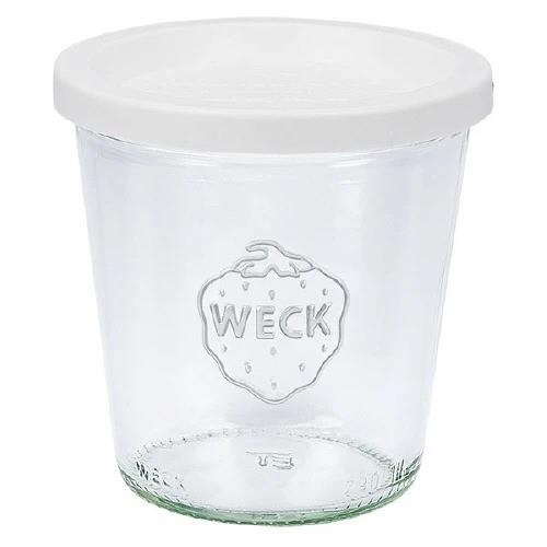 290ml WECK Tall Sturzglas Jar with WHITE STORAGE LID