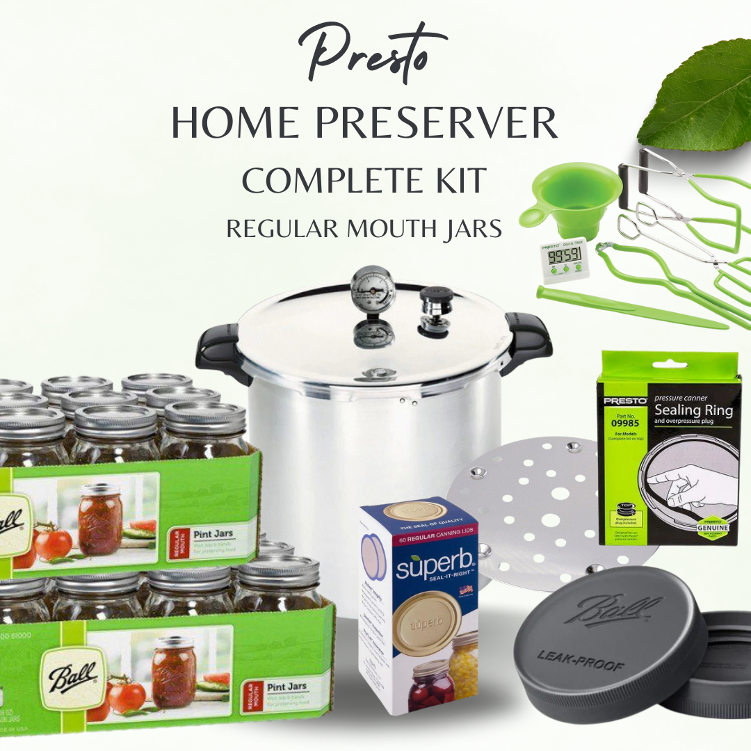 Complete Presto Kit for Home Preservers – Regular Mouth Jars