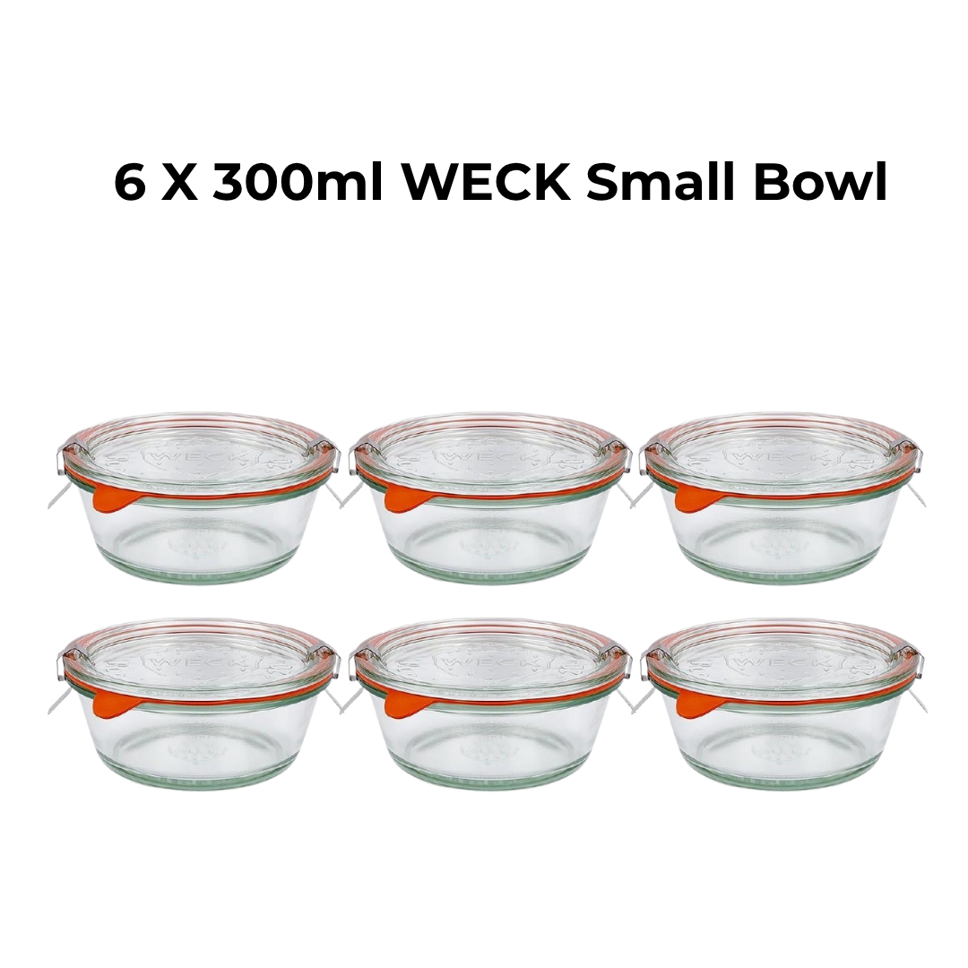 6 X 300ml WECK Small Bowl