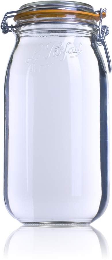 2000ml Le Parfait SUPER jar with seal I'm Imperfect