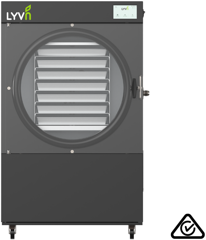 LYVN™ Commercial Freeze Dryer Large Black, 7 Tray Model