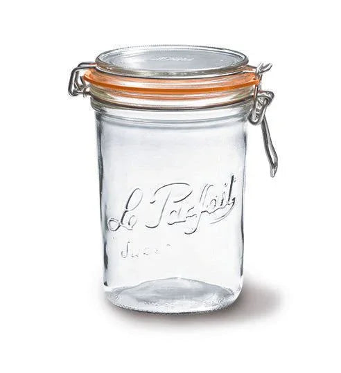 1000ml Le Parfait TERRINE Jar with Seal - 'I'm Imperfect'