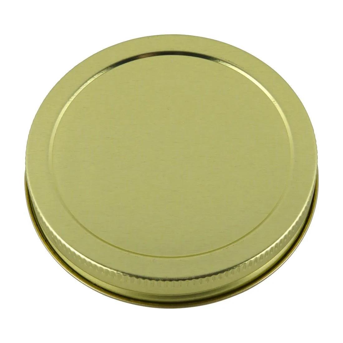 89mm CT Lid with Plastisol Liner GOLD