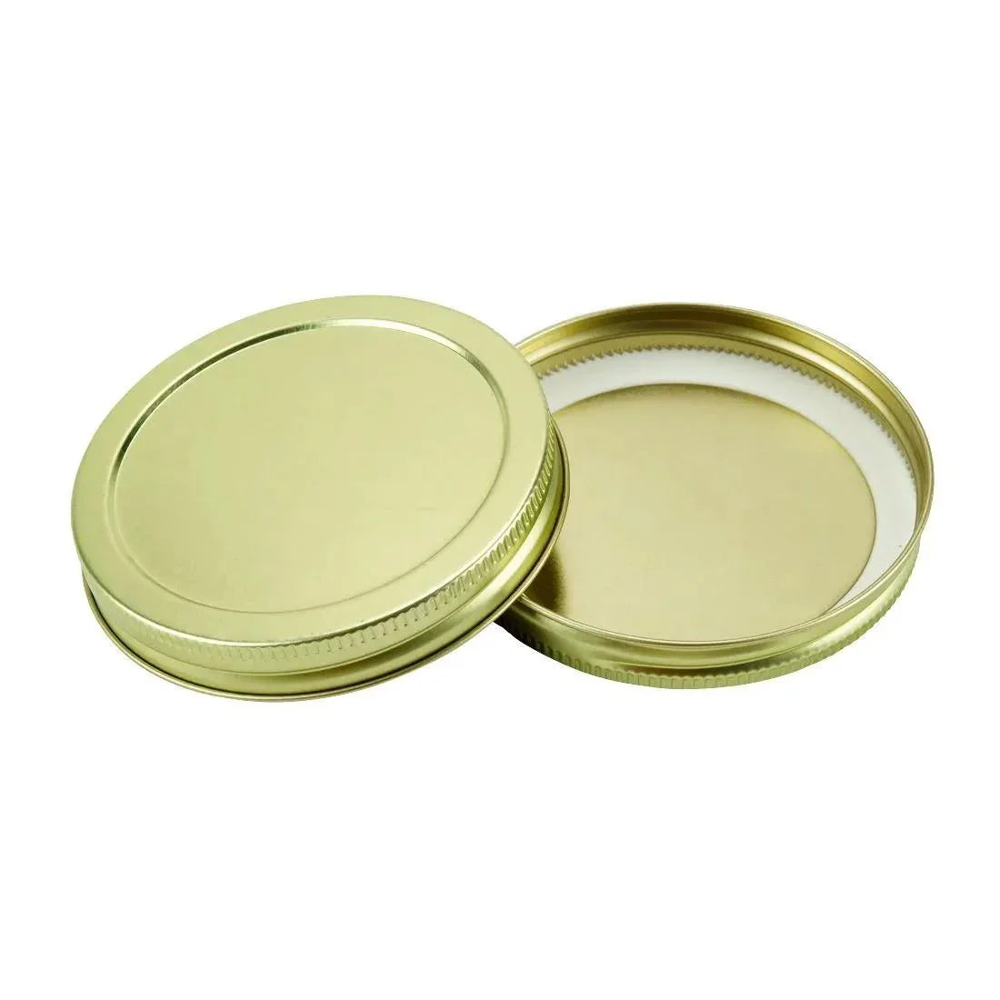 89mm CT Lid with Plastisol Liner GOLD