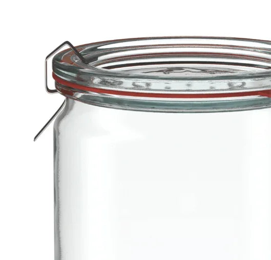 6 X 1040ml WECK Cylinder COMPLETE