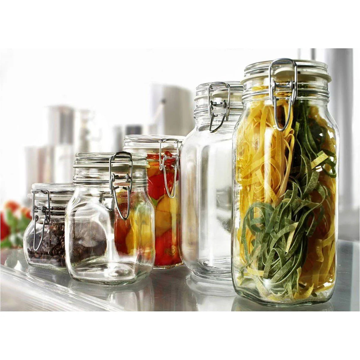 2 litre Bormioli Rocco Fido Swing Top Preserving Jar