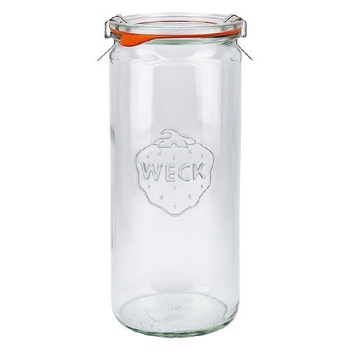 6 X 1040ml WECK Cylinder COMPLETE