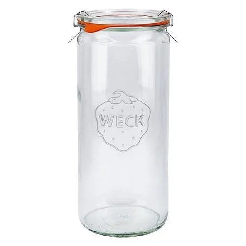 6 X 1040ml WECK Cylinder COMPLETE