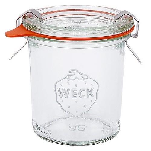 1 X 140ml WECK Sturzglas Jar COMPLETE