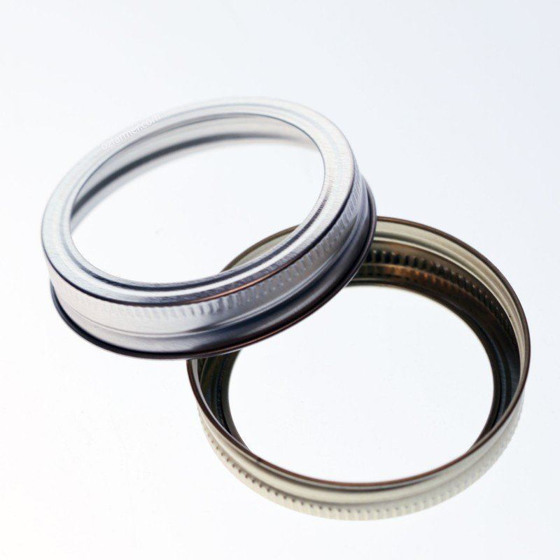 Ball Mason Wide Mouth Silver Band (Single)