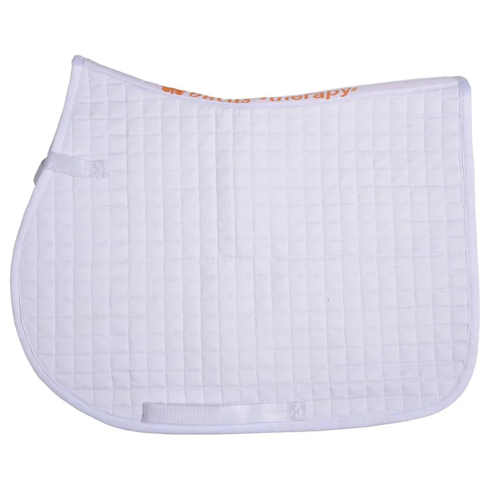 Bucas Therapy Saddle Pad Dressage White