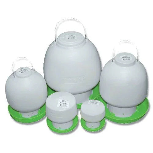 Poultry drinker / water feeder small Crown ball type - 1.3 litres