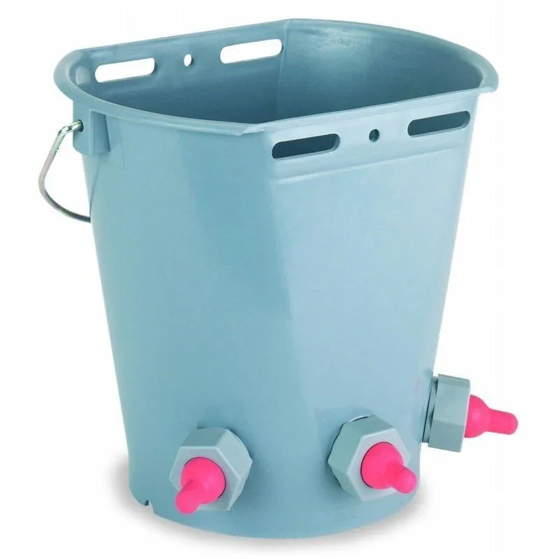 Lamb Bucket 8 Litres - 3 Nipples
